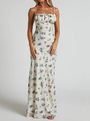 Women Maxi Dress In Cream (Last Day Promotion 50% OFF)