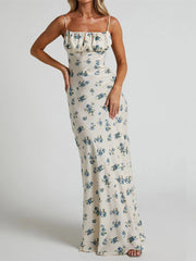 Women Maxi Dress In Cream (Last Day Promotion 50% OFF)