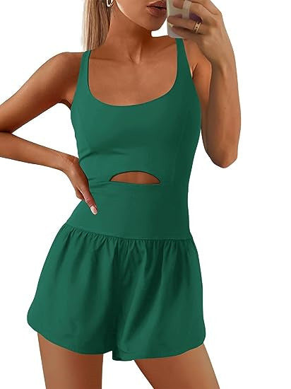 Women's Sports Fitness One-piece Suit