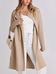 Women's Casual Side Slit Knit Cardigan