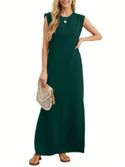 Women's Casual Loose Split Wrinkle-Free Maxi Dress