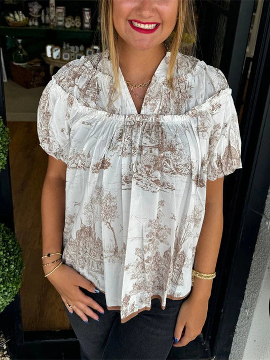 Women's Classic Charm Toile Tops