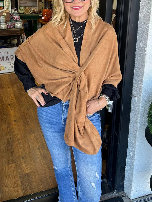 Women's Ultra Soft Suede Wraps