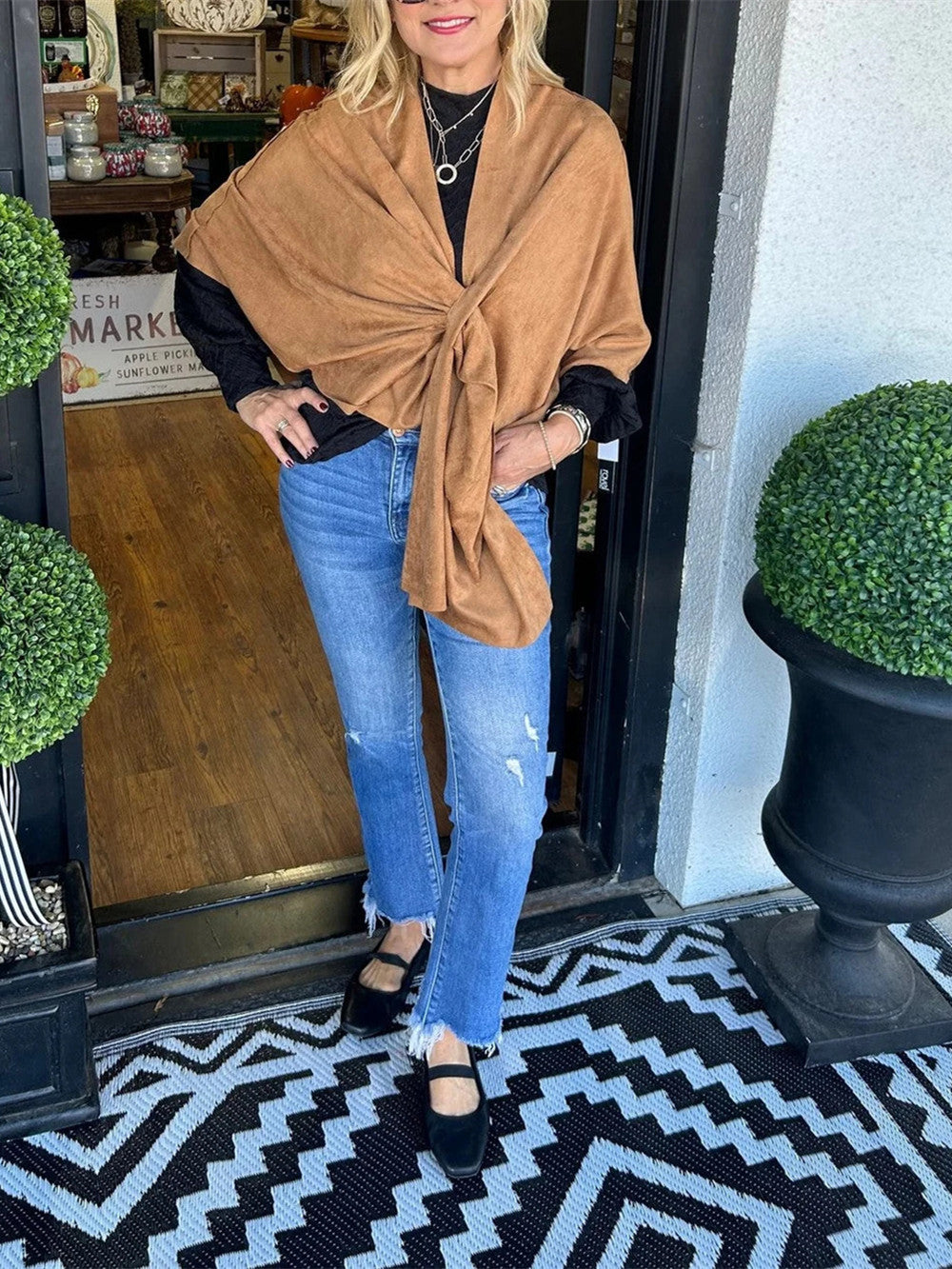 Women's Ultra Soft Suede Wraps