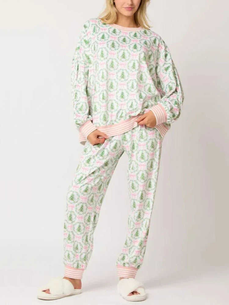 🎄【50% Off Sale】Ladies New Christmas Pajama Set