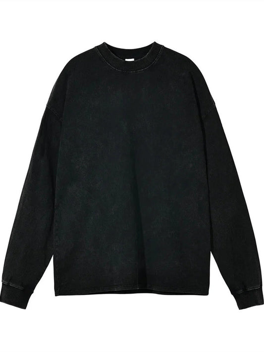 Women's Stone Wash Loose Fit Sweatshirt