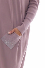 New Sparkle Pocket Jumper Dress