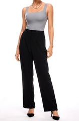 Women's Square Neck Sleeveless Thong Bodysuit