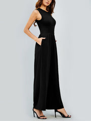 Sleeveless Tank Top Casual Jumpsuit