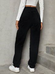 Trendy Straight Loose Jeans