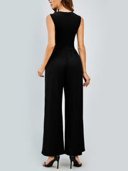 Sleeveless Tank Top Casual Jumpsuit