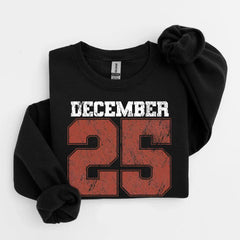 December 25 Retro Christmas Crewneck Sweatshirt