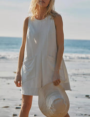 Women's Casual Rompers with Pockets