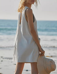 Women's Casual Rompers with Pockets