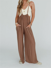 GATHERED JUMPSUIT