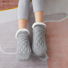 Winter Velvet Indoor Socks Slippers