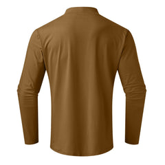Hot Sale 40% OFF - Men's High Neck Slim Fit Long Sleeve T-shirt