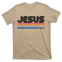 Retro Jesus King Oversized Cotton T-Shirt