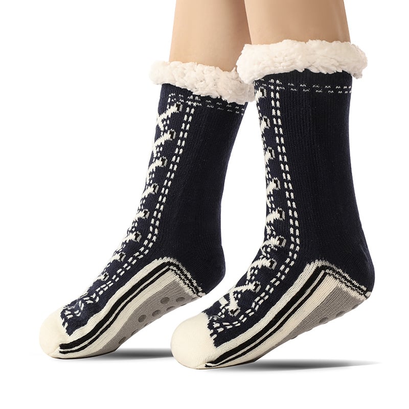 🔥Ultra-thick Cashmere Slipper Home Socks