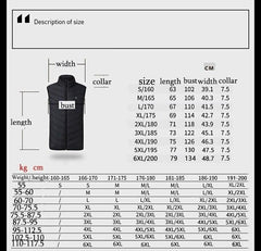 Unisex Warming Heated Vest