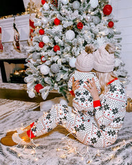 Snowflake Family Pajamas 2-piece Set