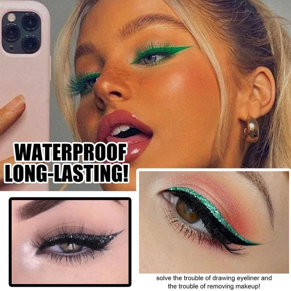 2022 New Reusable Eyeliner and Eyelash Stickers (4 Pairs)
