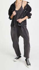 New Wide Leg Jumpsuit with Pockets