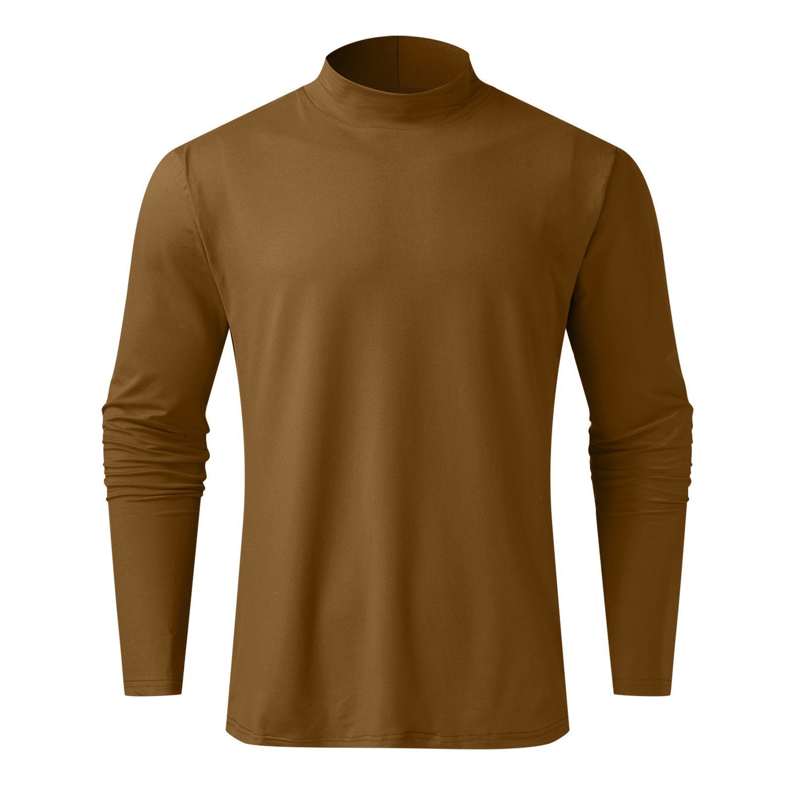 Hot Sale 40% OFF - Men's High Neck Slim Fit Long Sleeve T-shirt