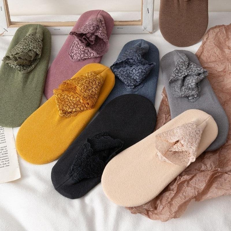 (⛄EARLY CHRISTMAS SALE - 48% OFF) New Fashion Lace Warmer Socks