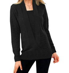 Women's Pullover Cropped Knitted Jumpers