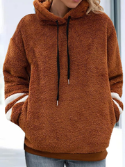 Long Sleeve Hooded Sweater Jacket