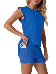2026 Women's Summer 2 Piece Skort Set