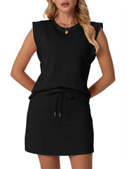 2026 Women's Summer 2 Piece Skort Set