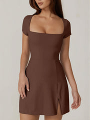Women's Square Neck Tennis Dress