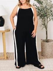 Women's Contrast Stripe Jumpsuit
