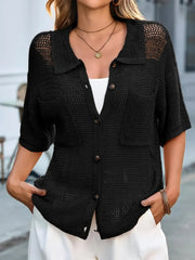 Women's Summer Breeze Crochet Knit Cardigan