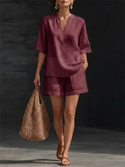Women's Loose Fit 2 Piece Casual Summer Sets
