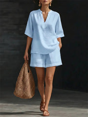 Women's Loose Fit 2 Piece Casual Summer Sets