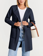 Women's Open Front Knit Cardigan