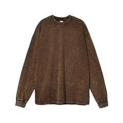 Women's Stone Wash Loose Fit Sweatshirt
