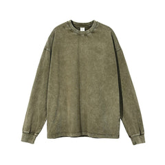 Women's Stone Wash Loose Fit Sweatshirt