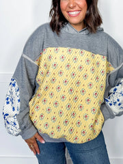 Women's Patchwork Hoodie