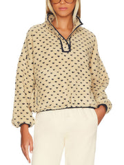 Women's Heart Sherpa Fleece Pullover