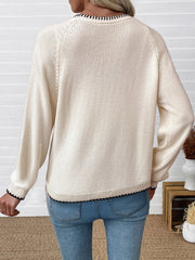 Women's Bow Tie Knit Cardigan