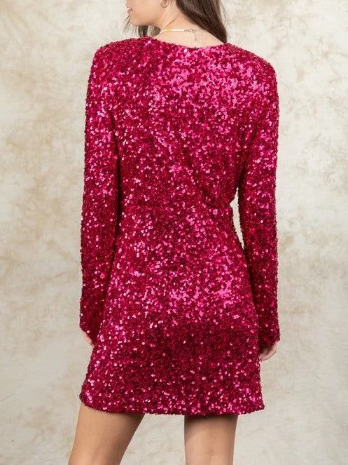Women's Shimmer Sequin Dress