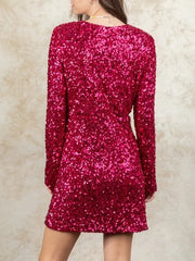Women's Shimmer Sequin Dress