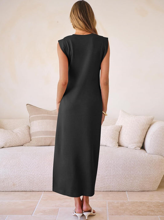 Women's Summer Sleeveless Maxi Dress