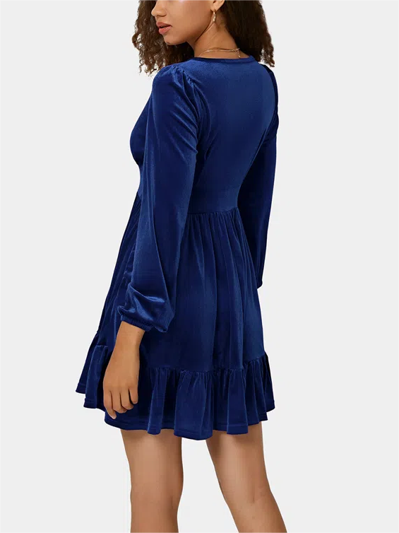 Velvet Mini Chill Party Dress