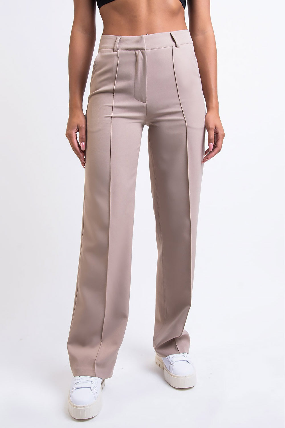 Casual High Waist Suit Jeans
